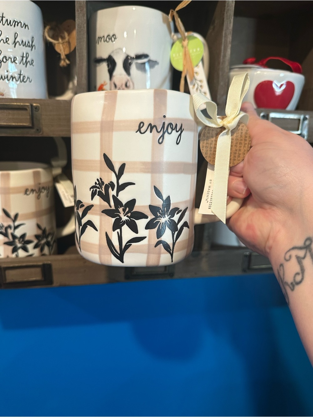 Rae Dunn ENJOY Mug